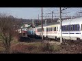 2x hŽ 1141 on a passenger train