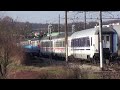 2x hŽ 1141 on a passenger train