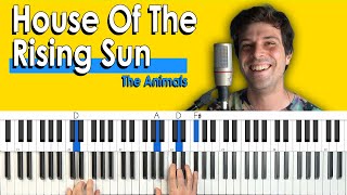 How To Play "House Of The Rising Sun" [Piano Tutorial/Chords for Singing]