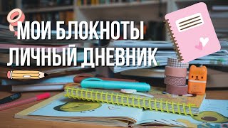 ОБЗОР заполненных блокнотов, ежедневников, bullet journal (почти ЛД)