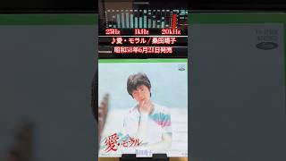 『愛・モラル/桑田靖子』1983年(昭和58年)6月21日発売、EP盤定価700円 #jpop #shorts #80年代 #昭和