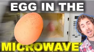 Egg in the Microwave? ⚠️ WARNING: Explosion!!