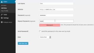 Managing Users in WordPress