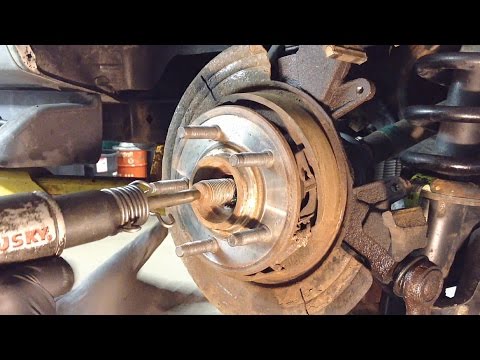 2002-2005 Ford Explorer Rear Wheel Bearing Replacement 2002-2005 Ford Explorer Rear Wheel Bearing Replacement