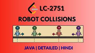 Robot Collisions | Leetcode 2751 | Java | Hindi | Daily Leetcode