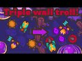 Taming.io - Triple wall TROLL