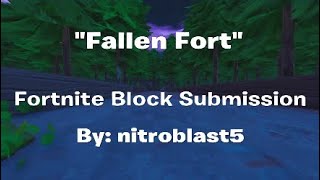 Fallen Fort Location! (Fortnite Block Party Submission) #FortniteBlockParty