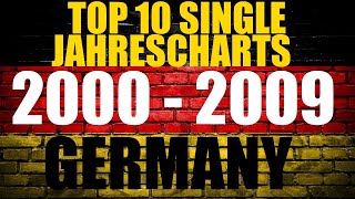 German/Deutsche Top 10 Single Jahres-Charts | 2000 - 2009 | Year-End Charts | ChartExpress
