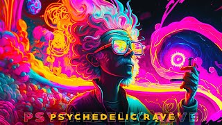 Psychedelic Rave ⚡ L.S.D. Triangle Trippy ★ Psytrance Visuals - 2023