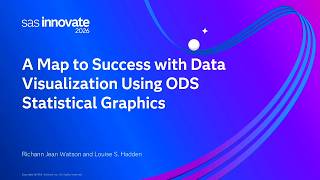 A Map to Success with Data Visualization Using ODS Statistical Graphics