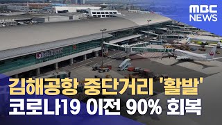 김해국제공항 이용객 코로나19 이전 90% 회복 (2024.12.16/뉴스데스크/부산MBC)