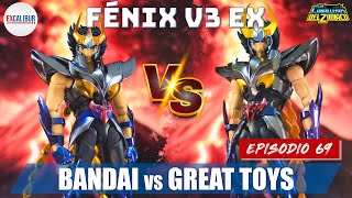 [REVISIÓN] Episodio 69 - Fénix V3 EX (BANDAI vs GREAT TOYS)