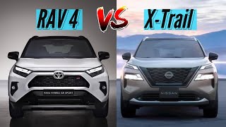2023 Nissan X-Trail e-Power vs 2023 Toyota RAV4 GR-Sport | X-Trail or RAV4?! | SUV Battles!