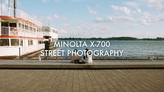 Minolta X-700 Film Photography POV|Downtown Toronto