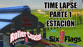 [RCT3] Superman El Ultimo Escape - Time Lapse - Estacion