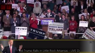 LIVE Donald Trump Rally Barton Coliseum Little Rock Arkansas FULL SPEECH HD February 3 201