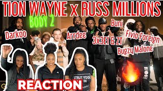 TION WAYNE x RUSS MILLIONS - Body 2 ft Bugzy Malone, Fivio Foreign, Darkoo (and more...) REACTION 🔥