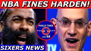 James Harden FINED By The NBA! | Will Sixers Get In TROUBLE Next?