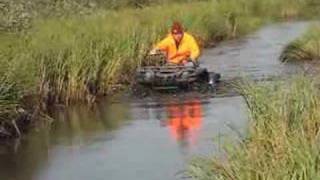 grizzly700 in the water