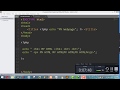 PHP Tutorial For Beginners 8 - Echo and Print in PHP with embedding HTML