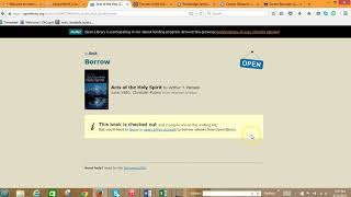 Reading Books from Internet Archive & Open Library