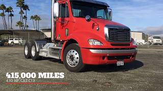 2008 Freightliner Columbia Day Cab With Wet Kit For Sale I CharterTrucks.com - u11149