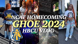 NCAT HOMECOMING | GHOE WEEK VLOG 2024