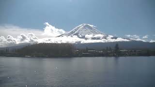 河口湖 遊覧船あっぱれ天晴Appare富士五湖汽船Lake Kawaguchiko Sightseeing BoatアッパレFujigoko Kisen紅葉 山梨JAPAN富士山Mt.FUJI