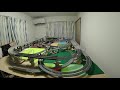 nゲージレイアウト＃０３４（全景＋前面展望＋走行動画）