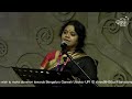 BHAKTILAHARI &  SWARALAHRI  A TRIBUTE TO M S SUBBA LAKSHMI   @ 62nd Bengaluru Ganesh Utsava 2024