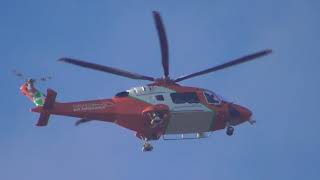 G MGPS AW169 Magpas Air Ambulance low pass of Cambridge UK 1mar2021 4p