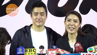 理科太太+先生出席時尚趴　蠻有女人味der