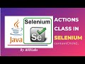 contextClick(); | Right Click | Actions Class in Selenium -2 | QA Automation