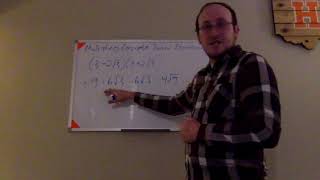 Multiplying Conjugate Radical Expressions