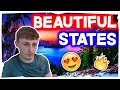 British Guy Reacts to Top 10 MOST BEAUTIFUL STATES in America