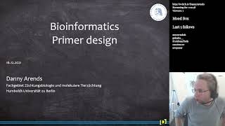 Primer Design for RNA/DNA amplification (Bioinformatics S9E1)