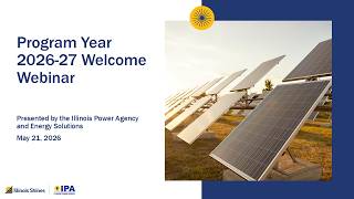May 21, 2026 Welcome to Program Year 2026 27 Webinar