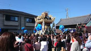 平成30年富島神社お旅所濱田西屋台