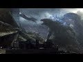 Godzilla vs Ghidorah, Mothra vs Rodan | Godzilla: King of the Monsters [4k, HDR]