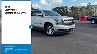 2016 Chevrolet Suburban LT 2WD 1GNSCHKC3GR456903 SILVER  P24380