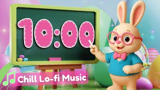 10 Minute Easter Timer for Classroom with Chill LoFi Music π°