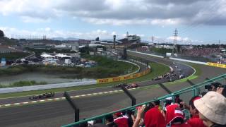 2015 Ｆ1日本GP 決勝スタート B2席