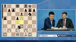 Ding: Surprise Gukesh in the Opening; Save My Preparation! | R1 #SinquefieldCup