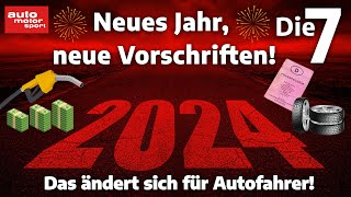 Neues für Autofahrer 2024! | auto motor und sport