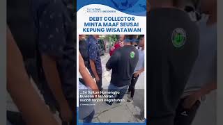Debt Collector Minta Maaf seusai Viral Kepung Wisatawan di Jogja, sempat Tuduh Korban BPKB Palsu