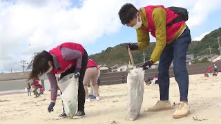 “プラごみ”を海に流出させない！回収ごみを新たな製品に～福岡