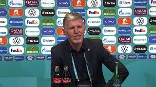 Czech Republic 0-1 England - Jaroslav Silhavy - Post-Match Press Conference - Euro 2020