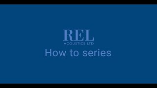 REL Acoustics How To: Connect a Single REL via High Level.