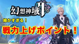 【幻想神域2evolution】細かすぎる！戦力上げポイント！！