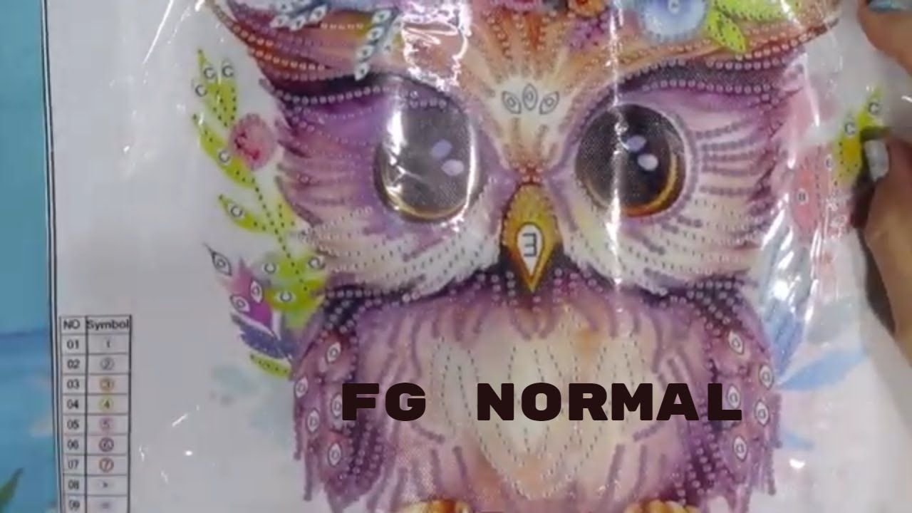 FG Normal 2nd Unboxing Diamond Paintings August 2023 - YouTube